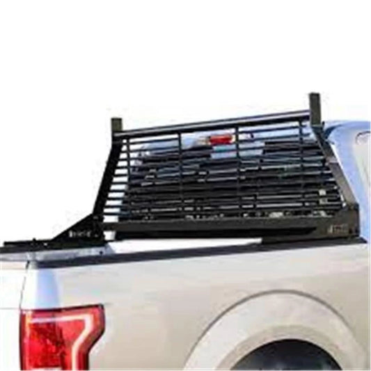 Westin Automotive Ebony HDX Louvered Headache Rack for 1999-2018 Silverado Sierra, 2004-C F150 & 2007-C Tundra