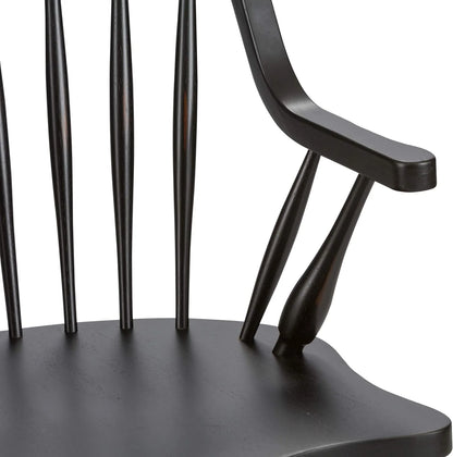 Windsor Back Arm Chair, W25 X D25 X H41, Midnight