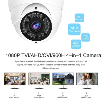 Wireless Security Camera For Home - Night Vision, Kids, Two Way Talk, Auto Tracking - Nozaya