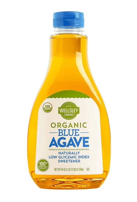 Wellsley Farms Organic Blue Agave, Liquid 44 oz.- Sugar Substitutes