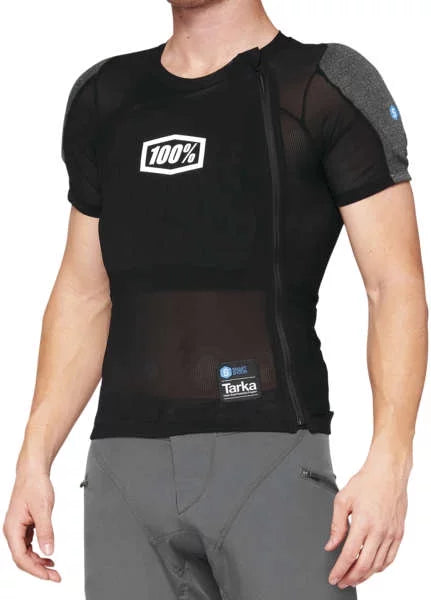 100% Tarka Short Sleeve Body Armor - Midnight Medium