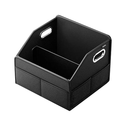 yotijar Car Trunk Organizer Collapsible Container Bin Side Pockets Cargo Storage Box