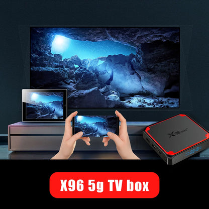 X96 Mini TV Box Android 9.0 Quad Core Dual Wifi 1080P 4K Support Media Player