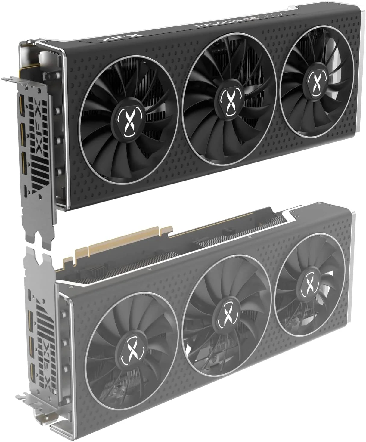 XFX Speedster QICK319 Radeon RX 6750XT CORE Gaming Graphics Card with 12GB GDDR6 HDMI 3xDP, AMD RDNA 2 RX-675XYJFDP