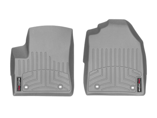 WeatherTech Custom Fit FloorLiners compatible with 2009-2013 Ford Transit Connect - 1st Row (Driver & Passenger), Grey