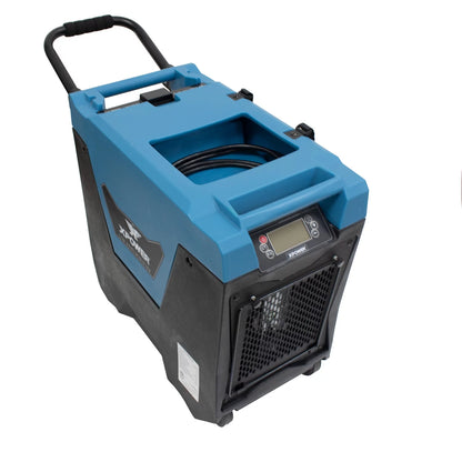 XPower 10 ft. LGR Dehumidifier with Automatic Purge Pump, Blue