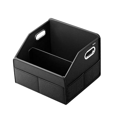 yotijar Car Trunk Organizer Collapsible Container Bin Side Pockets Cargo Storage Box