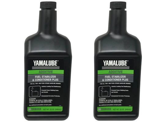 Yamaha OEM Fuel Stabilizer & Conditioner Plus ACC-FSTAB-PL-32 - 2 Pack