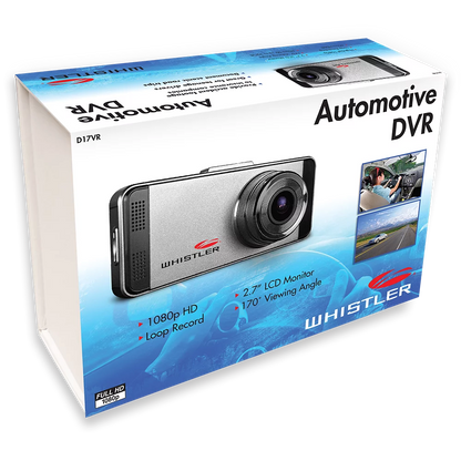 Whistler D17vr 1080p HD Automotive DVR with 2.7" Screen