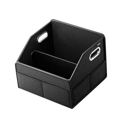 yotijar Car Trunk Organizer Collapsible Container Bin Side Pockets Cargo Storage Box