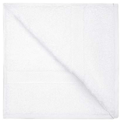 White Classic Luxury White Bath Towels - Large 30x56 Inch, 100% Cotton American Linen Big White Towels, 2-Pack Bathroom Sheets | Set of 2, White