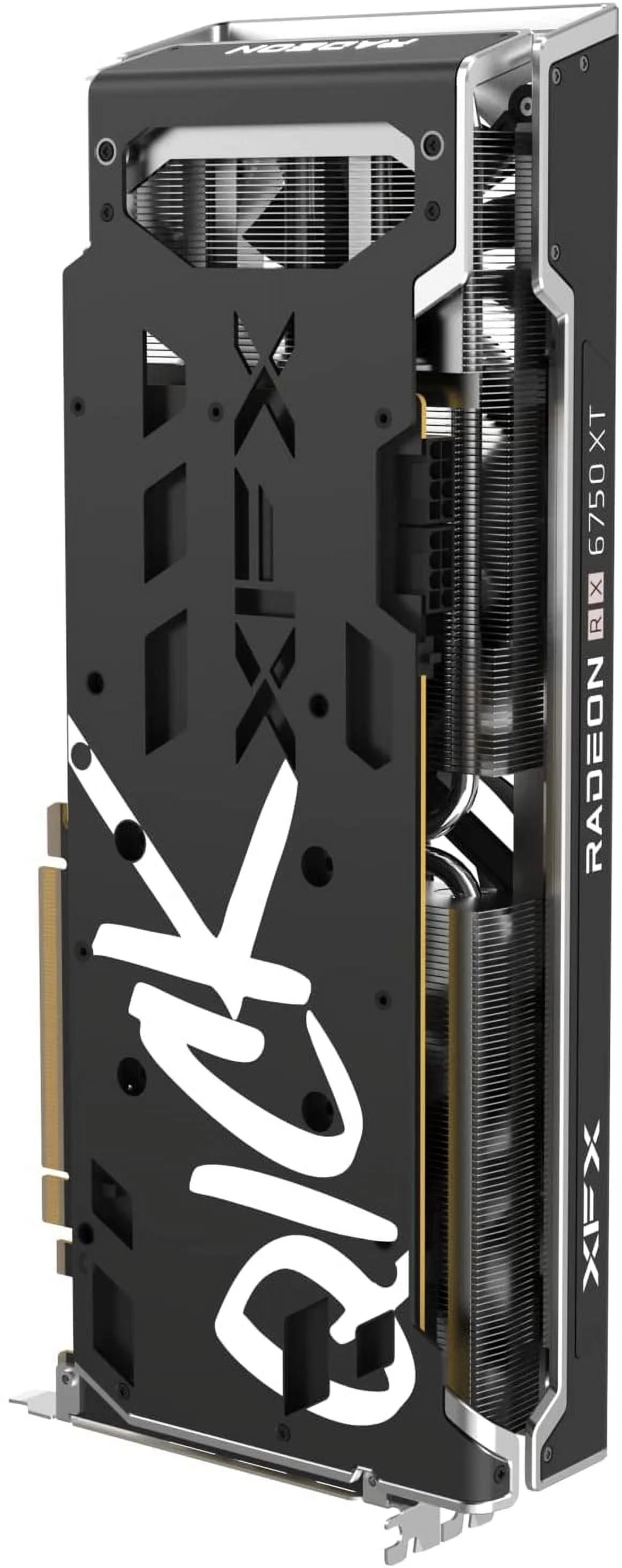 XFX Speedster QICK319 Radeon RX 6750XT CORE Gaming Graphics Card with 12GB GDDR6 HDMI 3xDP, AMD RDNA 2 RX-675XYJFDP